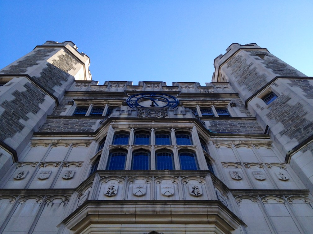 Part of the gorgeous Princeton campus.