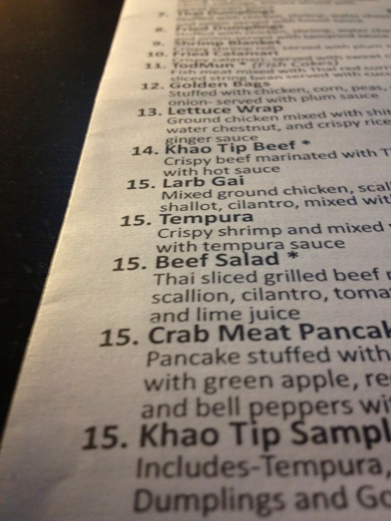 What comes after 15? 15, of course.