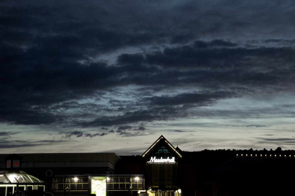 I love the dramatic sky.