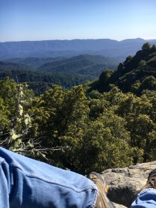 View from Castle Rock National Park.